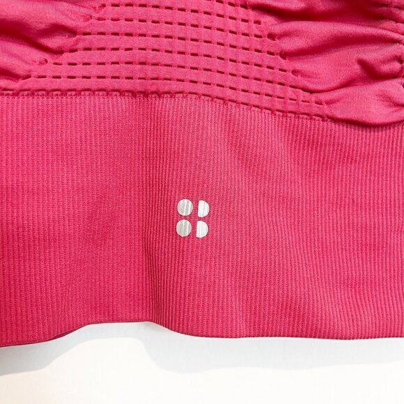 Sweaty Betty Stamina Athletic Workout Seamless Sports Bra Medium Impact Small - Picture 4 of 5